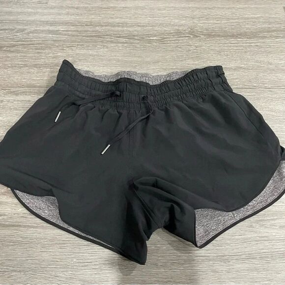 Lululemon choose a side reversible 3” shorts Heather Lux multi black 6 - Picture 3 of 5